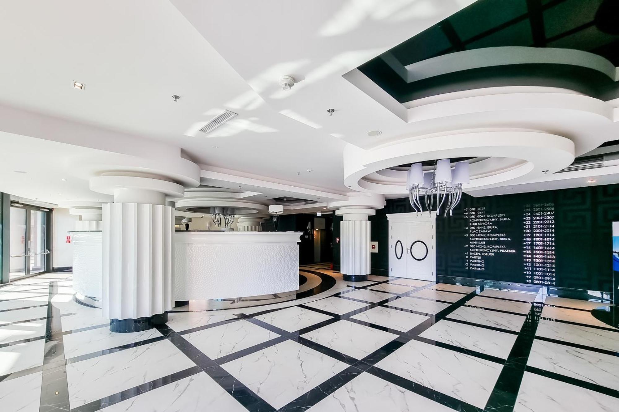 Hanza Tower Apartment No 628 - 6Th Floor, Balcony, Swimming Pool Stettin Exterior foto