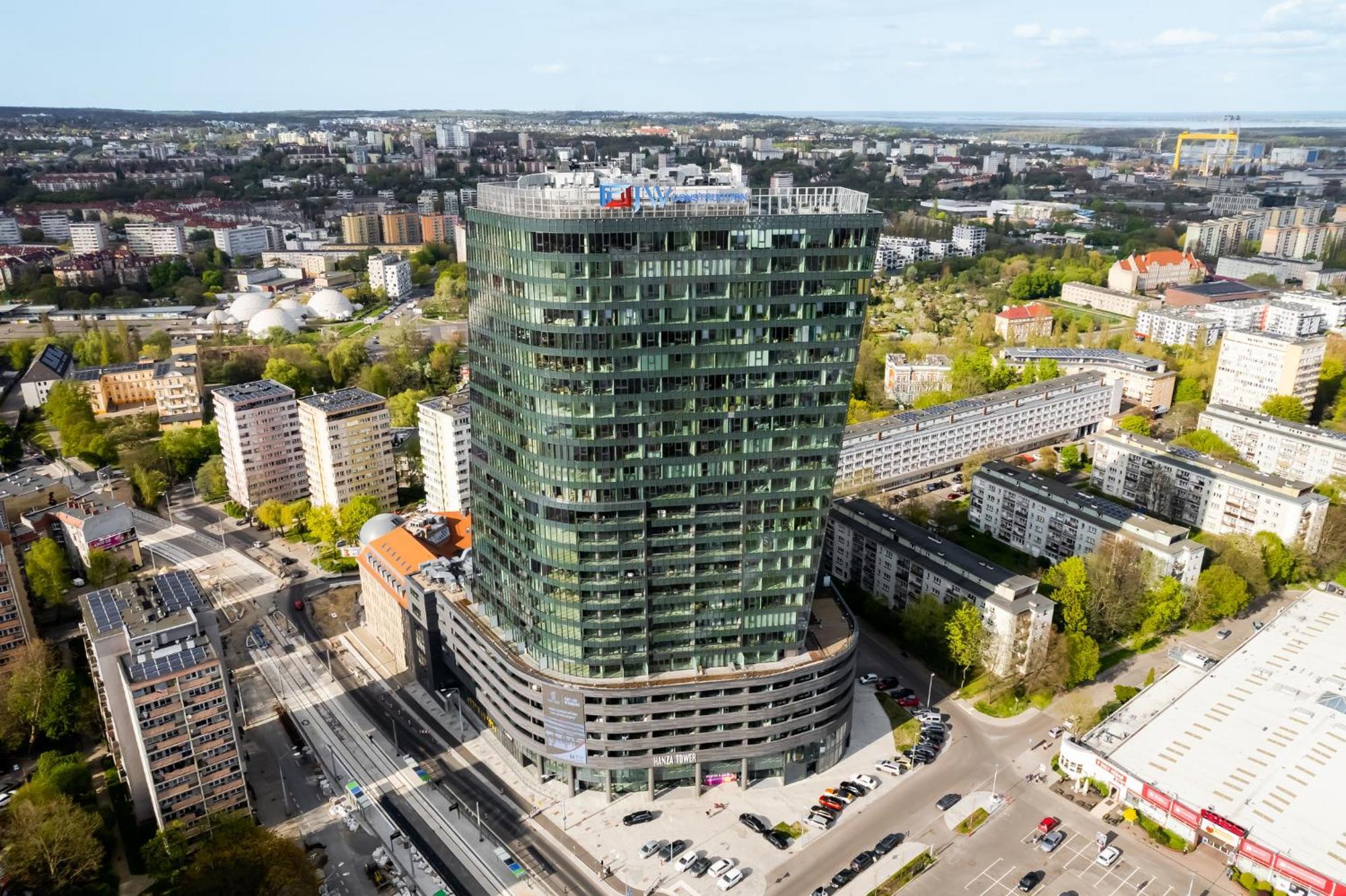 Hanza Tower Apartment No 628 - 6Th Floor, Balcony, Swimming Pool Stettin Exterior foto